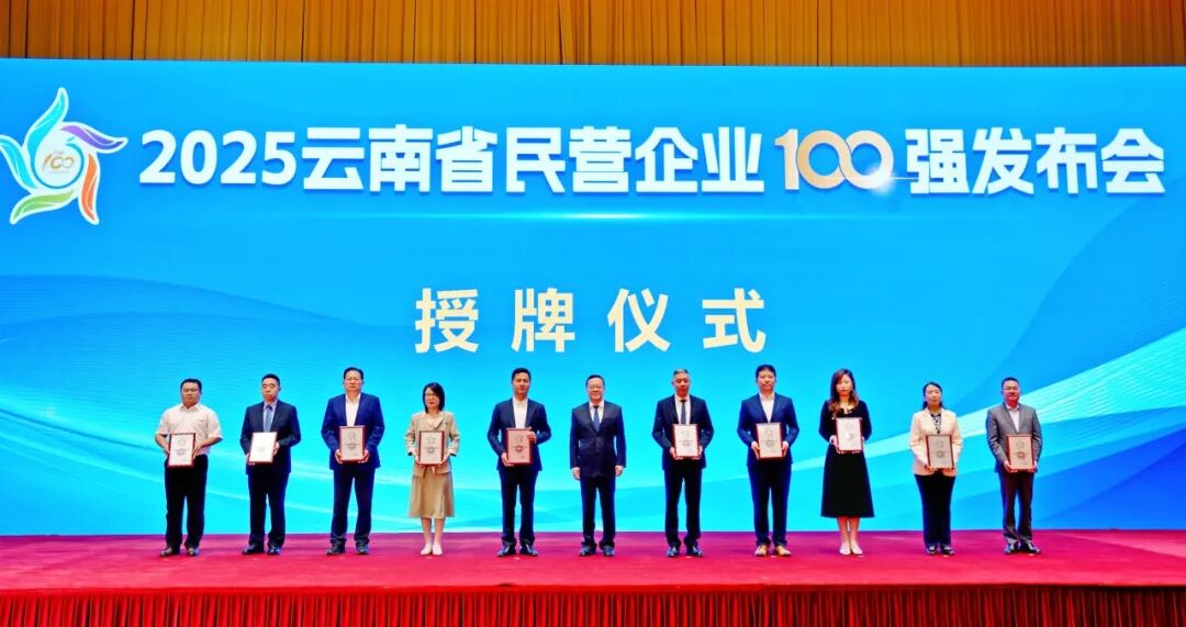 2025云南民企百强榜单揭晓 入围门槛持续提升：营收总额4550.91亿元 同比增长0.67% 制造业70家企业占据主导地位